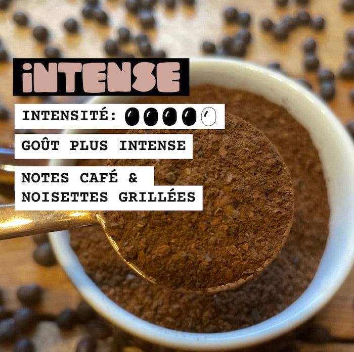 La varieté INTENSE de la marque Lupi Coffee