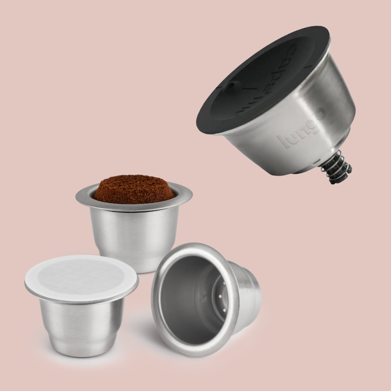 Capsules réutilisables Nespresso® et Dolce Gusto®