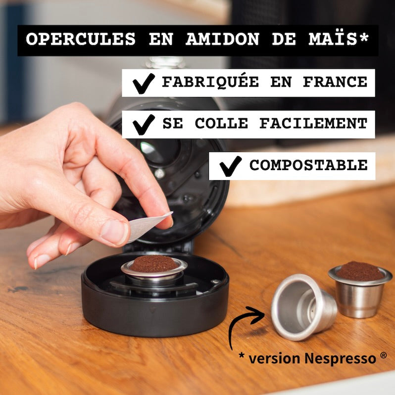 Capsules réutilisables Nespresso® et Dolce Gusto®