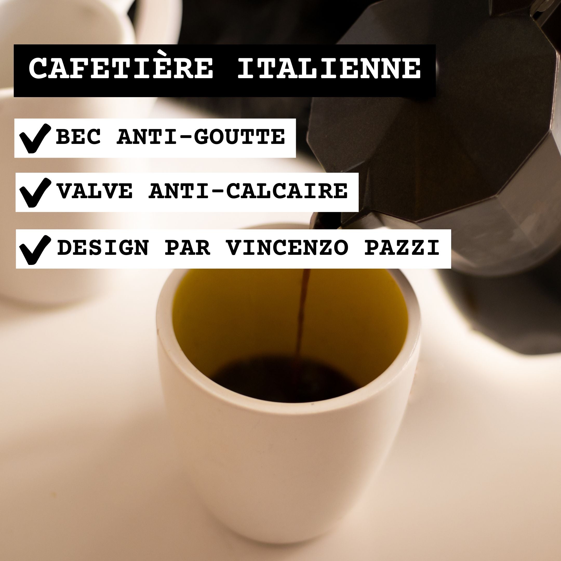 Cafetière italienne (150ml)