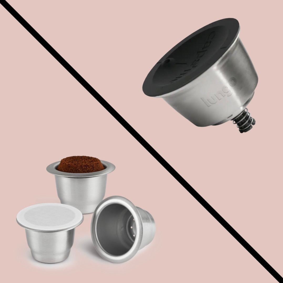 Capsules réutilisables Nespresso® ou Dolce Gusto®