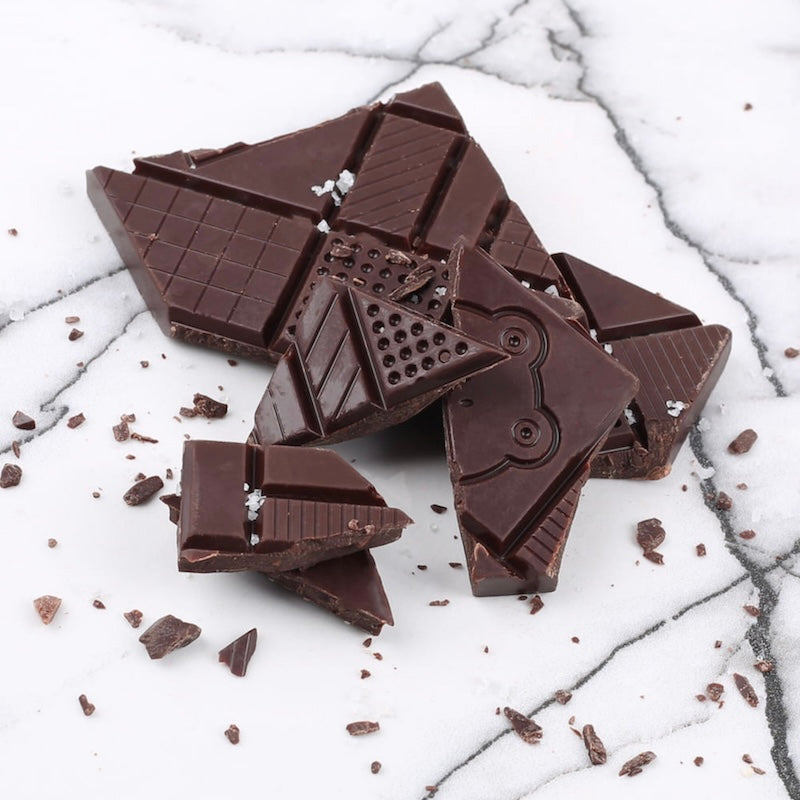 LE CHOCOLAT DES FRANÇAIS - Mini tablette Noir & Sel de Camargue (25g)