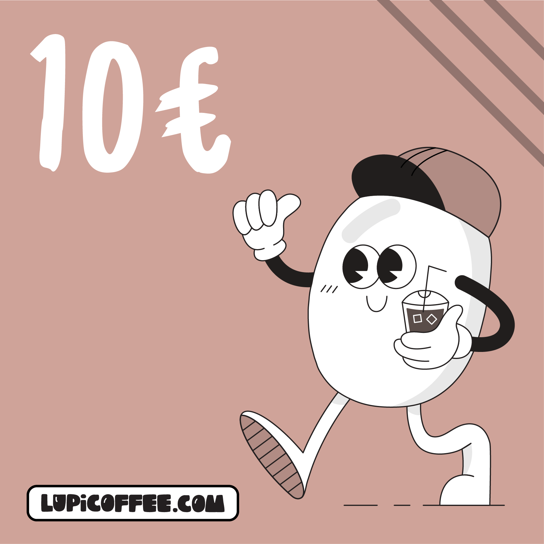 Carte cadeau 10€ de Lupi Coffee