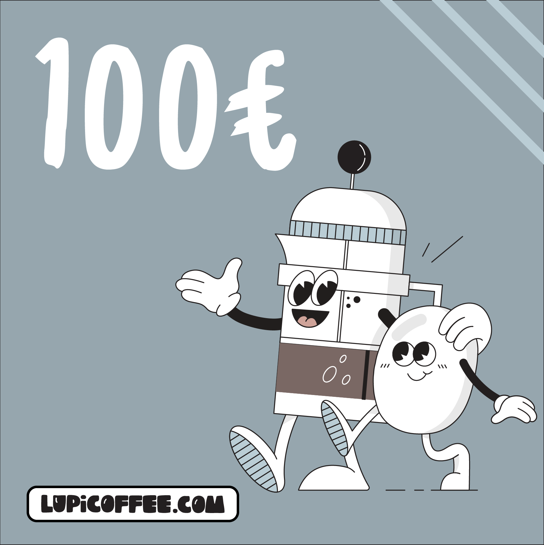 Carte cadeau 100€ de Lupi Coffee